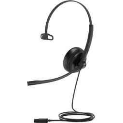Гарнитура головная Yealink YHS34 Mono, Проводная, HD звук, QD, RJ9