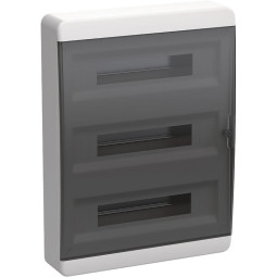 Корпус пластиковый ЩРН-П-54 IP41 черн.  TEKFOR IEK TF5-KP12-N-54-41-K01-K03