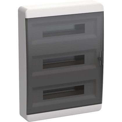 Корпус пластиковый ЩРН-П-54 IP41 черн.  TEKFOR IEK TF5-KP12-N-54-41-K01-K03