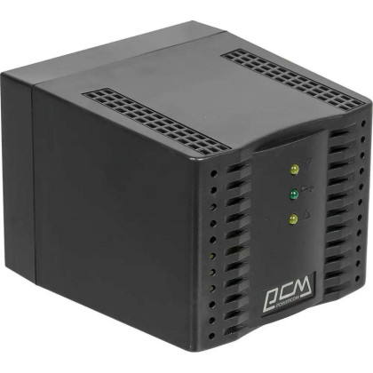 Стабилизатор напряжения Powercom TCA-2000 1000Вт 2000ВА черный
