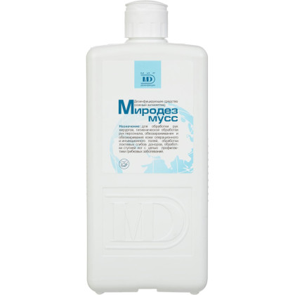 Антисептик кожный Миродез мусс 1,0 л