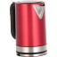 Чайник электрический SCARLETT SC-EK21S77,сталь, 2200Вт, 1.7л, красный