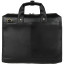 Сумка мужск кожаная 5191 Black/черная А4