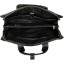 Сумка мужск кожаная 5191 Black/черная А4
