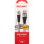 Кабель USB 2.0 - Lightning, М/М, 1 м, Rexant, бел, 18-7056