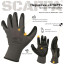 Перчатки защитные нейлон с нитрилом SCAFFA Старт NY1350-G/BLK р.9