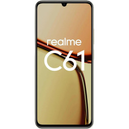 Смартфон Realme C61 RMX3930 128Gb 8Gb блестящий золотой