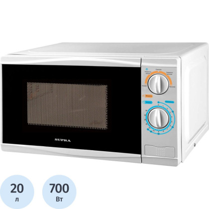 Микроволновая печь SUPRA 20MW75 20л 700Вт мех