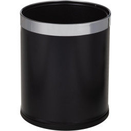 Ведро для мусора Elision Turini black объем 7 л., черное