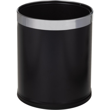 Ведро для мусора Elision Turini black объем 7 л., черное