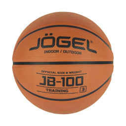 Мяч баскетбольный Jögel JB-100 №3 (BC21) 1/50,УТ-00018764