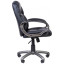 Кресло RC_EChair-681 TPU кожзам черный, пластик серый