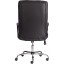Кресло UT_Easy Chair Boston хром, (черн. подлок), кож/зам, черный, 36-6