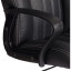 Кресло UT_Easy Chair Boston хром, (черн. подлок), кож/зам, черный, 36-6