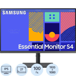 Монитор Samsung  S27C430GAI (LS27C430GAIXCI) 27/FHD/IPS/100Hz/250cd/4ms
