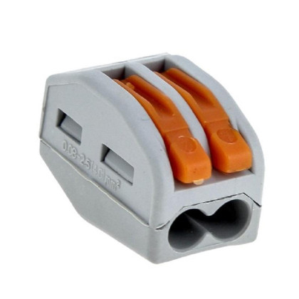 Клемма EKF CMK 222-412 с рычагом 2х0,08-2,5мм2 100шт/уп (plc-smk-412)
