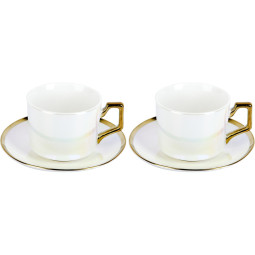 Набор чайный 4пр. Pearl (2 персоны) v=200мл.  арт.1930012