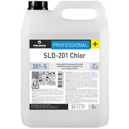 Профхим дезинфек д/поверхн и оборуд CIP-моющ с ХЛОР Pro-Brite/SLD-201, 5л