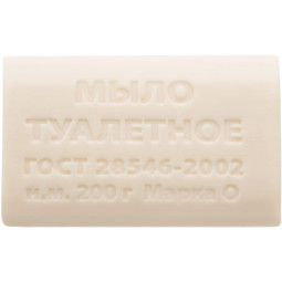 Мыло туалетное 200г без обертки КМЗ