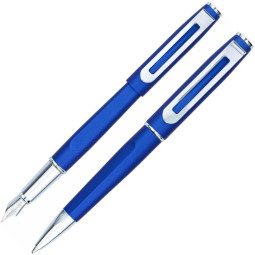 Набор пишущих принадл. Diplomat Me pen (blue) шарик.и пер.ручки, D41203060