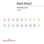 Карандаши цветные ПЛАСТИКОВЫЕ  BlackWoodColor , 12цв, 30-0097