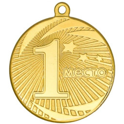 Медаль 1 место 40мм золото MZ 22-40/G 365486