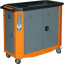 Тележка для ноутбуков К_Schoollbox, 1200х536х983
