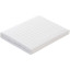 Пододеяльник 2сп 180х215 см, страйп-дизайн, 105г/м2, Warm white 782073