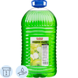 Мыло жидкое Clean room 5л Яблоко