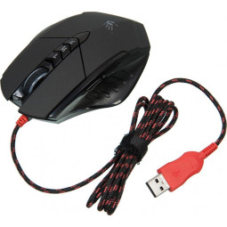 Мышь компьютерная A4Tech Bloody V7 чер опт (3200dpi) USB3.0 (8but)