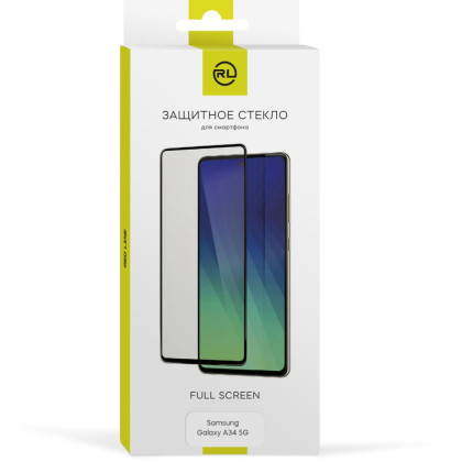 Защитное стекло Red Line Samsung Galaxy A34 5G FULL GLUE черный