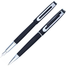 Набор пишущих принадл. Diplomat Me pen (black) шарик.и пер.ручки, D41201060