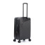 Чемодан TORBER Lama, черный, ABS-пластик, 43х25,5х67см, 62 л, T1919M-Black