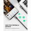 Кабель UGREEN  90° угловой USB C 2.0 - USB C 2.0 5A, 2 м (70645)