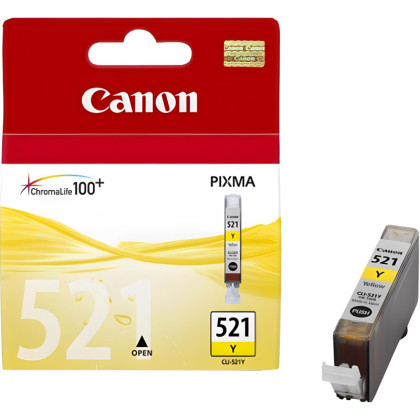 Картридж струйный Canon CLI-521Y (2936B004) жел. для PIXMA iP3600/4600