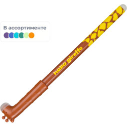 Ручка гелевая M&amp;G со стир.черн., шарик 0,5 мм, синяя, в асс AKPB7372D205P4C