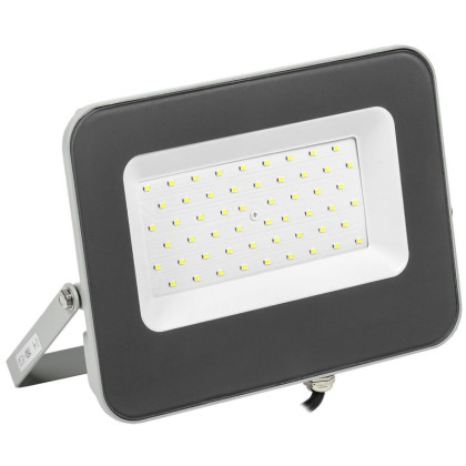 Прожектор светодиодный IEK 50Вт IP65 6500К сер. ИЭК LPDO701-50-K03