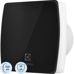 Вентилятор вытяжной Electrolux Glass EAFG-150 black