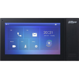Монитор видеодомофона Dahua DH-VTH2421FB-P P 7 дюймовый, черный