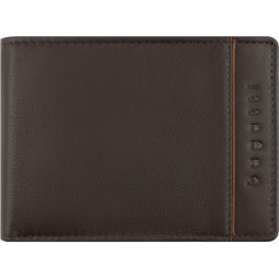 Портмоне BUGATTI Banda,защ RFID,коричн,кожа козы/полиэс,12,5х2х9, 49133202