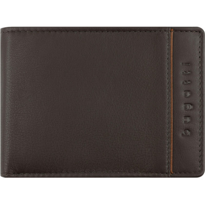 Портмоне BUGATTI Banda,защ RFID,коричн,кожа козы/полиэс,12,5х2х9, 49133202