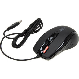Мышь компьютерная A4Tech X-718BK чер опт (3000dpi) USB (6but)