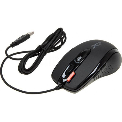 Мышь компьютерная A4Tech X-718BK чер опт (3000dpi) USB (6but)