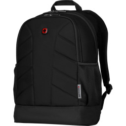 Рюкзак WENGER Quadma 16&#039;&#039;, черный, полиэстер, 33x17x43 см, 22 л, 610202