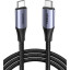 Кабель UGREEN для зарядки и передачи данных USB C 3.1 Gen 2 5A, 1 м (80150)