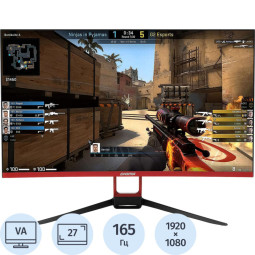 Монитор Digma 27 Gaming (DM-MONG2710) VA/FHD/165Hz/300cd