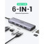 Разветвитель USB Ugreen CM511 (60383) USB-C. серый космос
