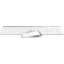 Набор клавиатура+мышь A4Tech Fstyler (FB2535C ICY WHITE) клав,мышь:бел/сер