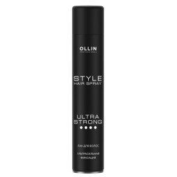 Лак для волос OLLIN PROFESSIONAL ультрасильной фиксации 500мл