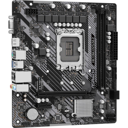 Материнская плата ASROCK H610M-HVS/M.2 R2.0, LGA1700, H610, 2xDDR4